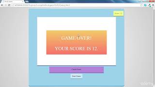 Complete Web Dev 0801 Project Introduction  Fruits Slice Game HTML, CSS & JQuery