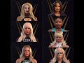 WWE 2k22 Attitude era divas CAWs