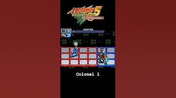 battle network 5 team colonel - colonel 1 #shorts  #megamanbattlenetworklegacycollection