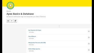APEX BASICS AND DATABASES - Get started with Apex #salesforce #trailhead