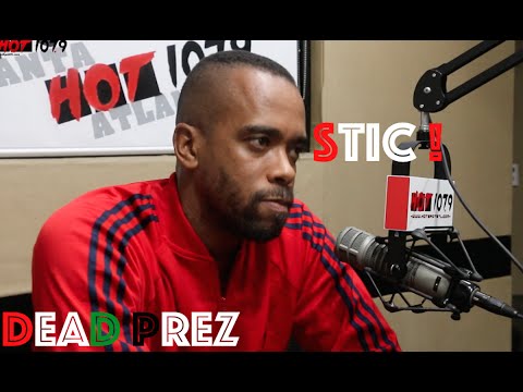 STIC of Dead Prez breaks down Let's Get Free, Social Media Addiction, RBG Fit Club 