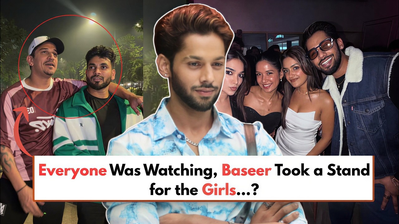 Baseer Ali Fight At Party | #baseerali #baseerbob #princenarula - YouTube