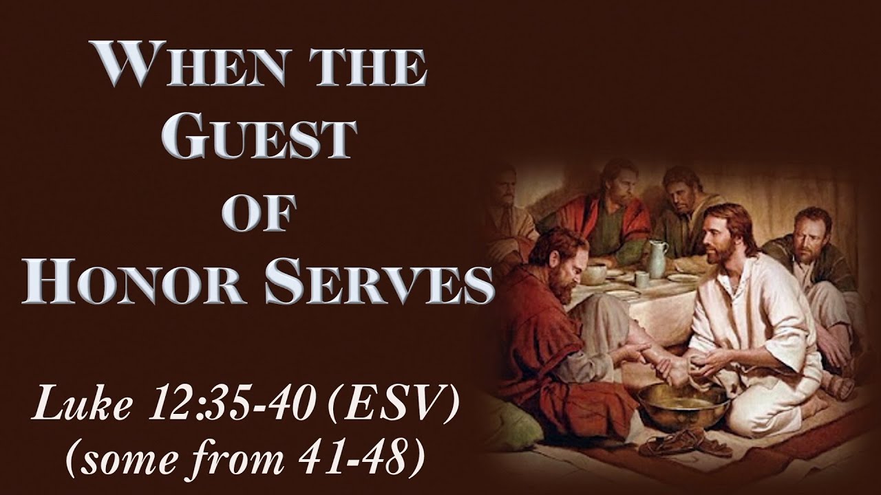 2024-02-04 - When the Guest of Honor Serves - YouTube