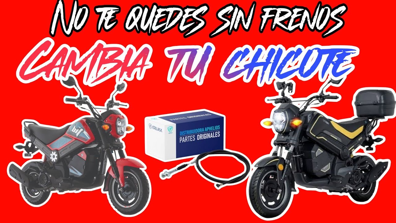 Como cambiar chicote de freno trasero a ITALIKA BIT // VENTO OVNI