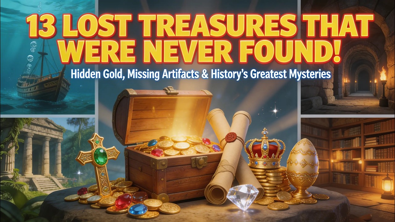 13 Priceless Treasures That Were Never Found | History's Greatest ...