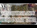 GW2 ✵ Path of Fire ✮ Desert Highlands ✮ Hero Point Tour ✮