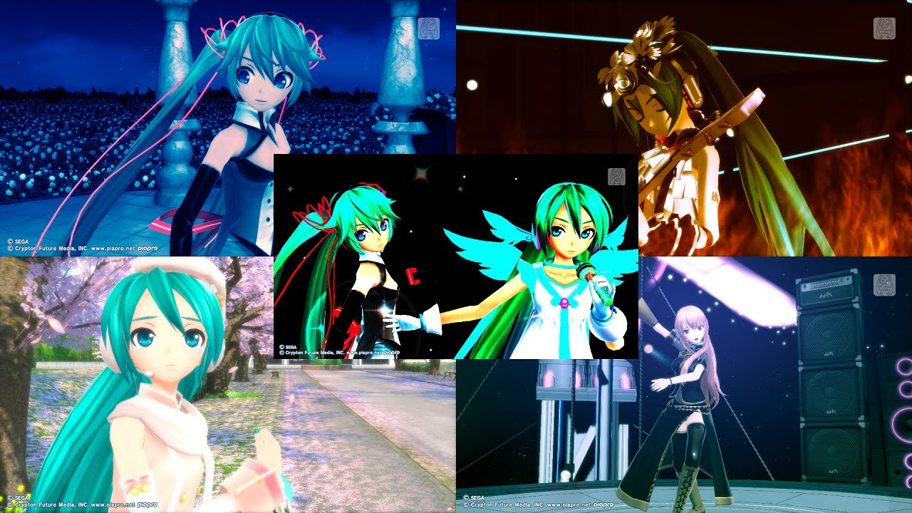 DSF Edit 1-5 Perfect Playing with PS Vita [Project Diva F 2nd]