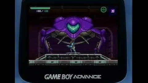 Metroid Fusion - GBA Beta Trailer