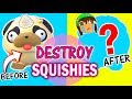 SQUISHY UNMAKEOVER: Turning Cute Squishies into Ugly Monsters #1 ft. Moriah Elizabeth