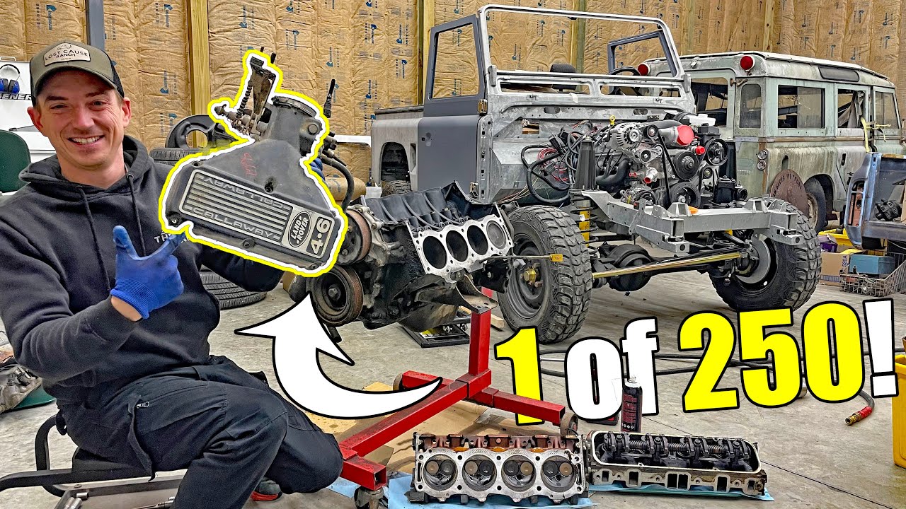 Callaway Land Rover? We Tear Down The ENGINE for a New Project! - YouTube