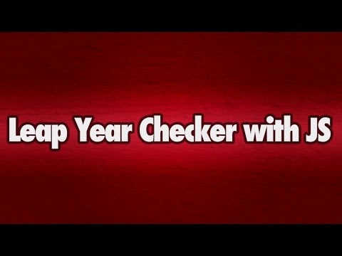 Leap Year Checker