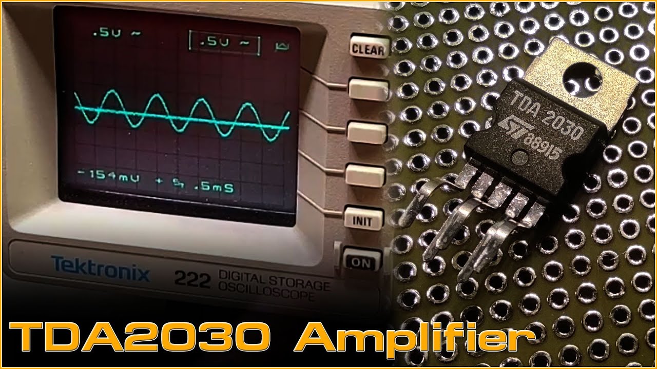 Quick build of TDA2030 Amplifier - YouTube