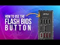 How to use the bios flash button  msi motherboards