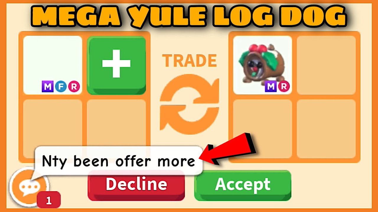 😭😭NO!! THEY DECLINED MY OLD MEGA LEG FOR MEGA YULE LOG DOG!!😢😢 WIN FOR