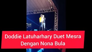 Waw Semua Orang Terkejut Melihat Doddie Latuharhari duet Mesra dengan anak bula Kabupaten SBT