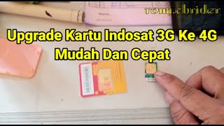 CARA UPGRADE 3G KE 4G INDOSAT OOREDOO