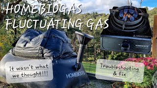 HomeBiogas Pulsating Gas: Our troubleshooting and fixing pulsing biogas - It wasn't what we thought!