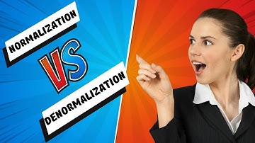 Data Normalization vs Denormalization - Which is better when? #normalization #denormalization#data