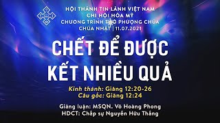 HTTL HÒA MỸ - Chương Trình Thờ Phượng Chúa - 11/07/2021