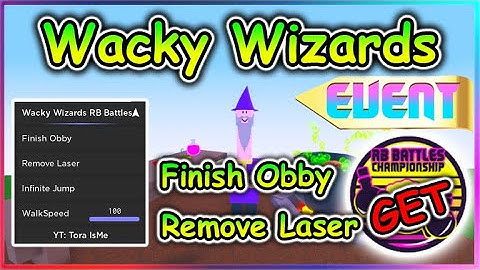 [Event🏆] Roblox Wacky Wizards Script - Finish Obby RB Battles (Get Badge)