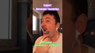Support Movember, grow a mo! #movember #growamo #moustache #helpmovember