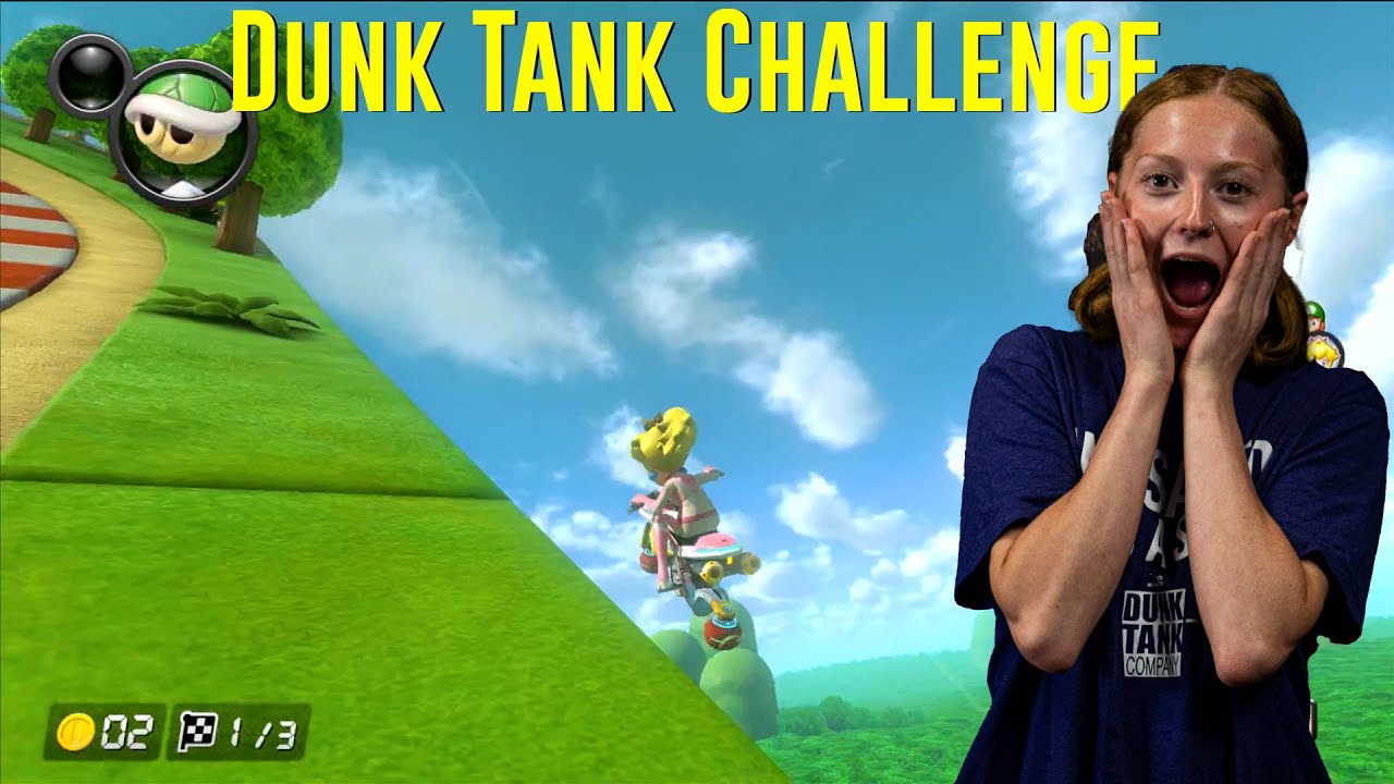 How Close To The Edge? Mario Kart   The Dunk Tank Challenge