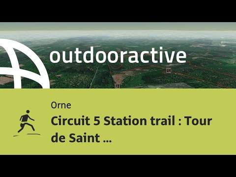 parcours de running - Basse-Normandie: Circuit 5 Station trail : Tour de Saint Michel