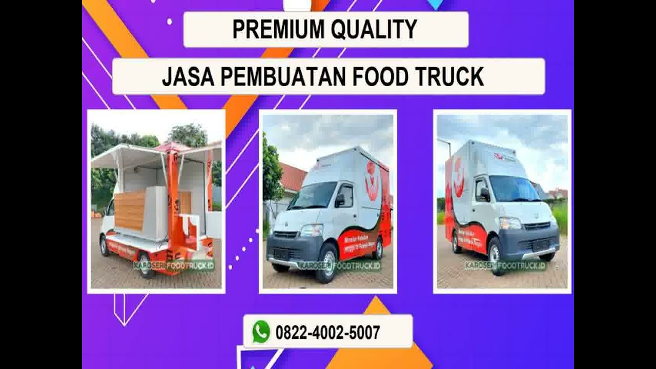 HIGH QUALITY, 0822-4002-5007 Jual Jasa Pembuatan Food Truck Banjarmasin