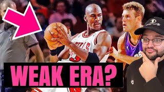 DESTROYING The MYTH That Michael Jordan Dominated A WEAK ERA...(Reaction) Profile