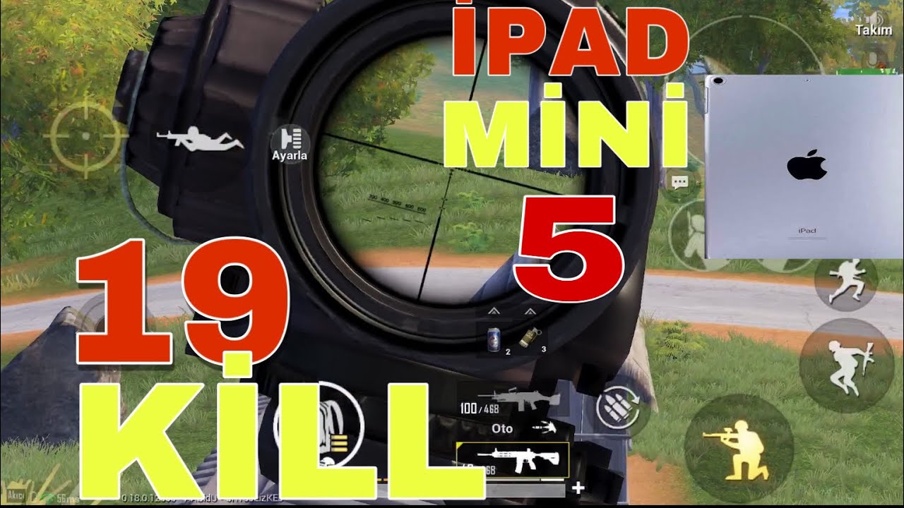İPAD MİNİ 5 PUBG MOBİLE TEST - YouTube