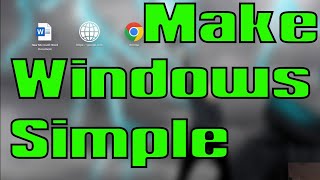 How to make windows desktop easier to navigate for seniors - Winlaunch launcher for Windows screenshot 4