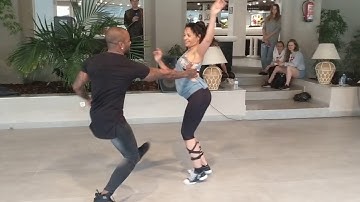 BDA2018: class demo with Solange & William ~ video by Zouk Soul