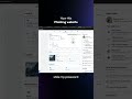 How this Phishing website Stole my password