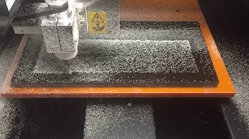 Roland MDX40A CNC First Run Test