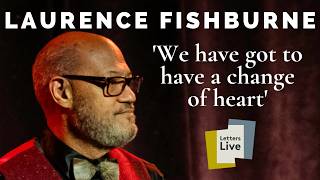 Laurence Fishburne reads a stark warning from W. E. B. Du Bois