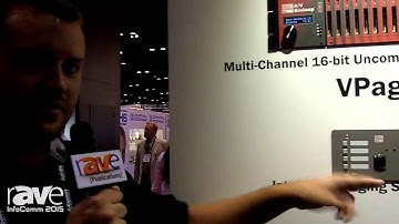 InfoComm 2015: Alcorn McBride Shows off VPage, an Intelligent Paging Station w/ POE