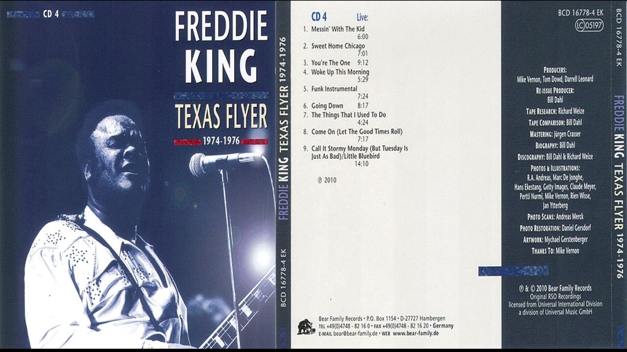 Freddie King – Texas Flyer (1974-1976) CD4 - YouTube