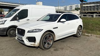 Jaguar F-pace забился сажевый фильтр