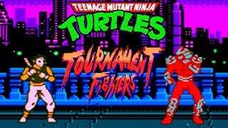 Teenage Mutant Ninja Turtles 4: Tournament Fighters прохождение (NES, Famicom, Dendy)