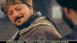 kurulus Osman ghazi season 1 episode 27 Urdu Hindi