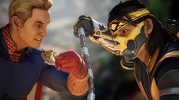 Mortal Kombat 1 - Homelander vs Takeda | All Intro/Interaction Dialogues