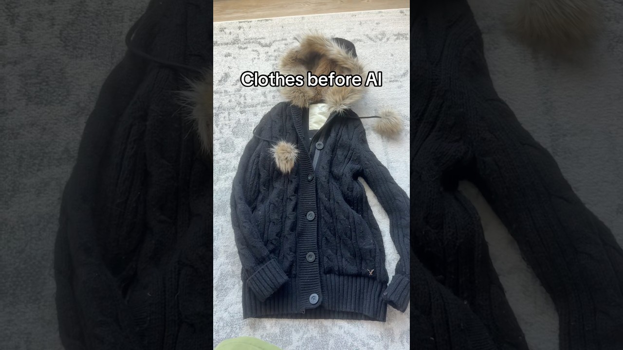 I miss when clothes were designed by a REAL person 