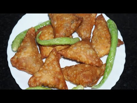 Easy Samosa Folding Techniques-ఉల్లి సమోసా ఒకే పొరతో ఇలా చేయండి క్రిస్పీగాఉంటాయి-Street style Samosa