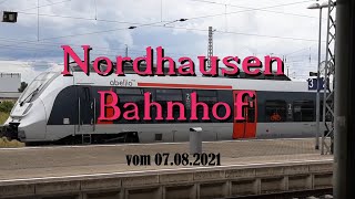 Rangieren Von Kesselwagen Und Abfahrt Eines Talent 2 Hamsterbacke Bahnhof Nordhausen De Hd