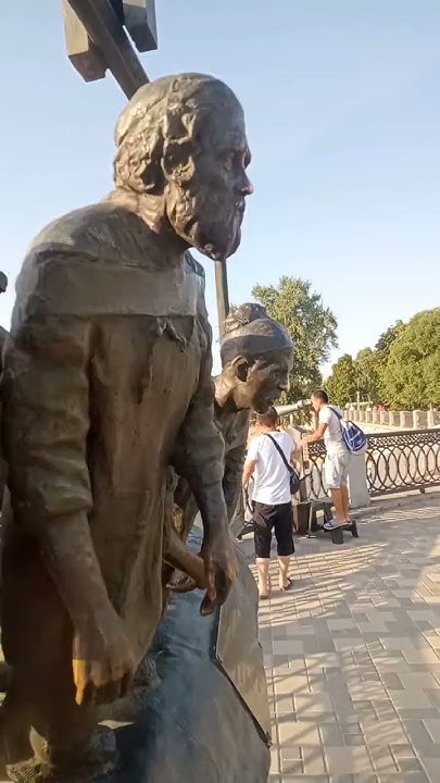 Бурлаки на Волге. Самара #travel #nature #путешествие #бурлаки#Волга# ...
