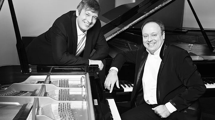 Boris Berezovskiy and Alexander Gindin, piano