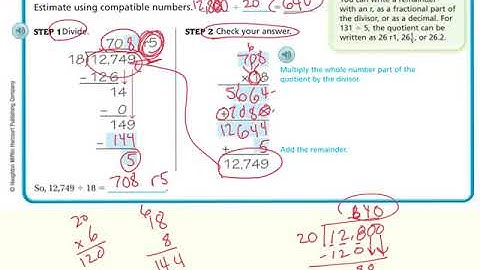 6th Grade Go Math 1.1