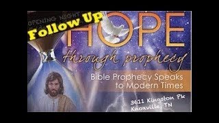 ⁣Hope Through Prophecy Follow Up Meeting- Revelation's End Time Church