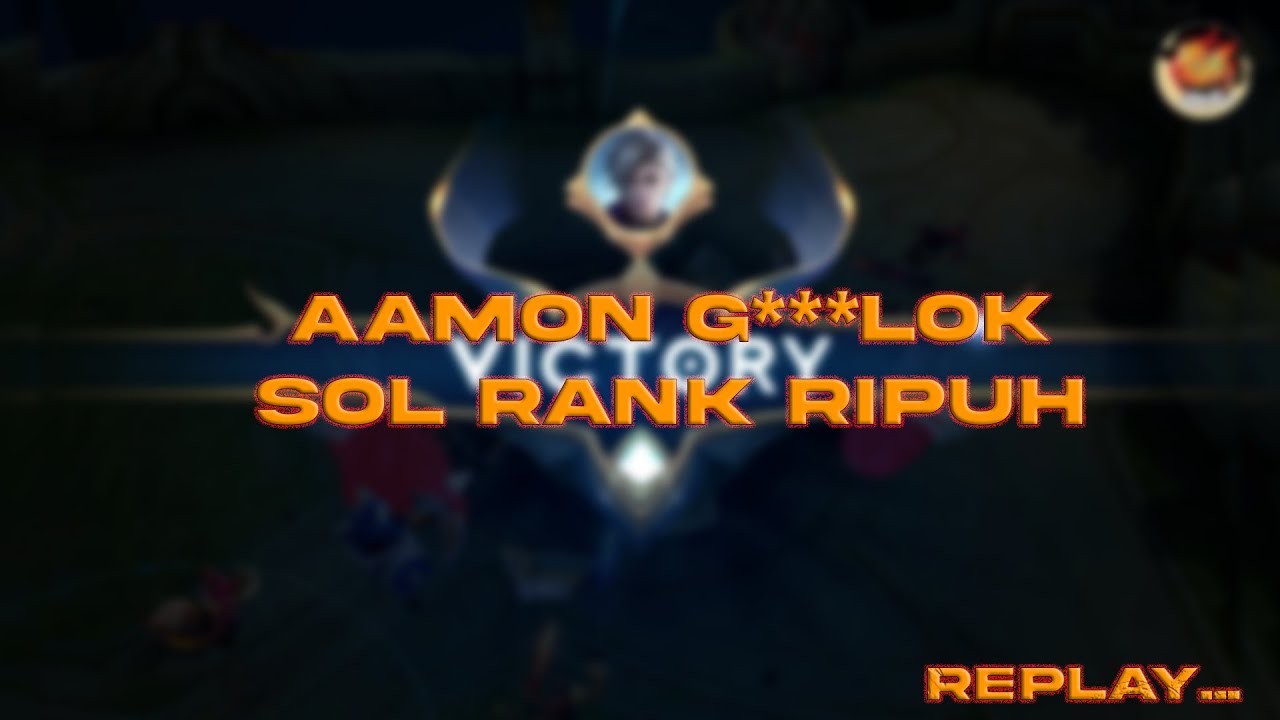 Solo Rank Aamon Vs Hyper Martis ripuh Di Early - MLBB