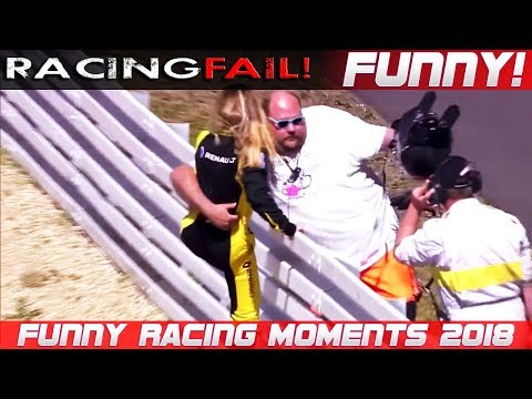 FUNNY RACING 3! Fails, Hilarious Situations And Commentaries Of 2018 Compilation